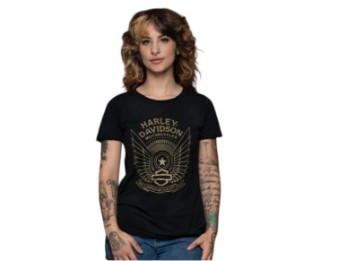 Harley-Davidson Women Dealer T-Shirt "Woosh Lds." 40291637