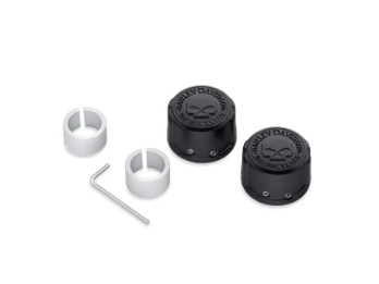 Tapas de tuerca del eje delantero Willie G. Skull multifit 43000096