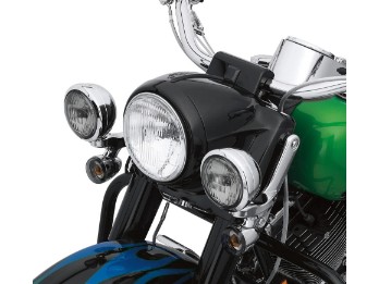 Schwarzglänzender Scheinwerfer-Zierring Touring 46555-03B