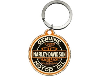 Harley-Davidson Schlüsselanhäner "Nostalgic - H-D Motor Oil Key Chain" NA48056