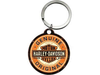 Harley-Davidson Schlüsselanhäner "Nostalgic - H-D Genuine Key Chain" NA48055