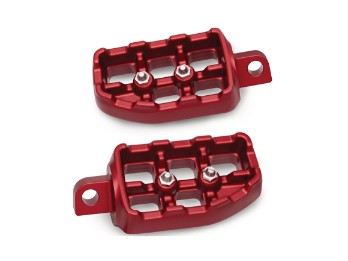 Reposapiés de carretera Redline rojos 50502802