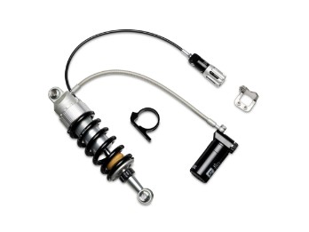 Screamin' Eagle/Öhlins Stoßdämpfer hinten mit separatem Ausgleichsbehälter