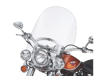 King-Size Nostalgic H-D Detachables Windshield FL Softail 57140-05