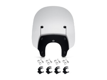 Touring windshield with quick release