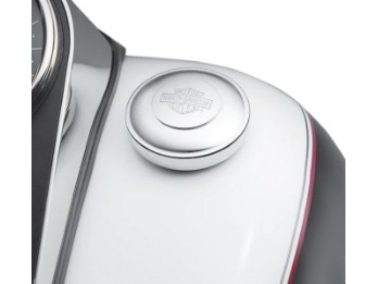 Tank Cap Bar & Shield 61100129A self-locking Dyna Softail