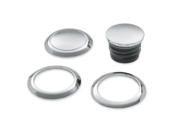 Gas Cap Kit 61100131 Chrome Softail from '18
