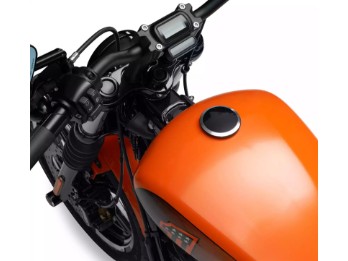 custom gas cap black cut