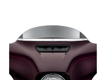 Windshield trim strip, chrome-plated