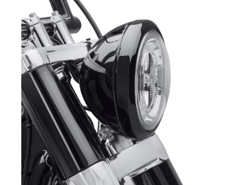 Scheinwerfer-Zierring 17,8 cm schwarz 61400573