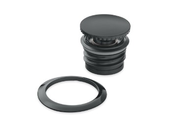 Flush-Mount Tankdeckel - Schwarz glänzend 63140-10B