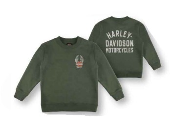  Harley-Davidson Kids "NB Boys Fleece Pullover" SGI-6553516