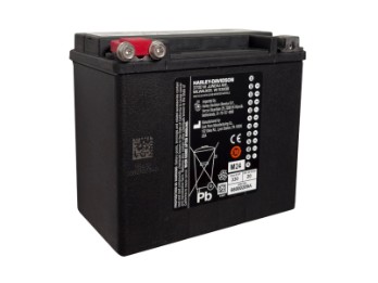 batterie originale 66000209 20AH AGM pour FX et FXR '73-'94, XL '79-'96, Softail '84-'90, FXR '99-'00