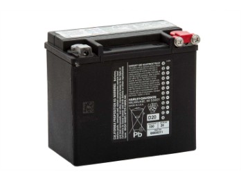 Original Batterie 66000211 20AH AGM für Dyna, Softail Modelle '91 - '96