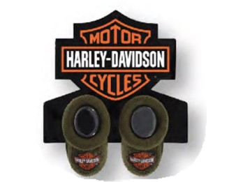 Harley-Davidson Kids "Baby Schuhe Bar&Shield Green" SGI-7059426