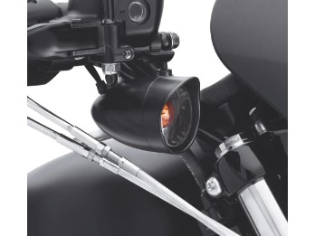 Blinker-Zierring-Kit schwarz vorn 73342-09