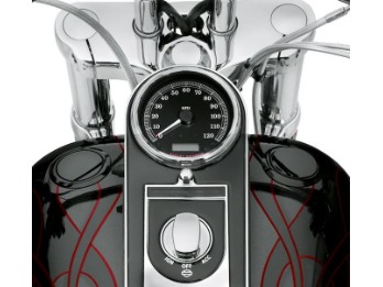 Flush-Mount Fuel Cap and Gauge Kit HD 75327-09D