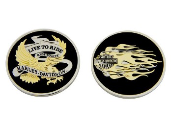 Harley-Davidson Coin "H-D Live to Ride" 8007126