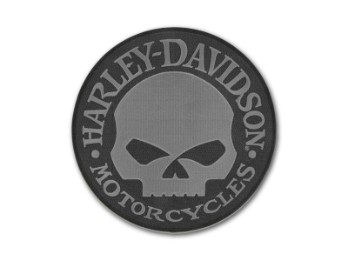 Harley-Davidson Patch/Emblem "Willie G Skull Gray" 8011581