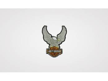 Harley-Davidson Patch "Silver Eagle Bar&Shield" 8011598