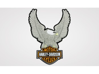 Harley-Davidson Patch "Silver Eagle Bar&Shield" 8011604
