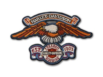 Harley-Davidson Patch/Emblem "Eagle Freedom Machine" 8012908