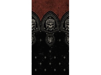 816401 Tube "Skull Black"