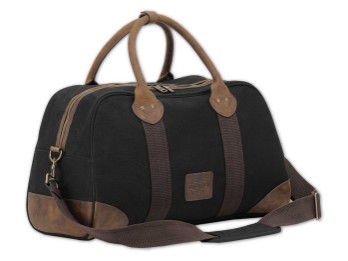 Harley-Davidson Tasche "Heritage Bar & Shield Logo Canvas/Leather Duffel Bag - Black" A90342