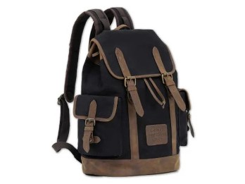 Harley-Davidson Rucksack "Heritage Bar & Shield Canvas Freestyle" A90343