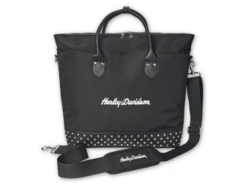 Harley-Davidson Tasche "Women's 3D H-D Script Studded Overnight Tote" A90832