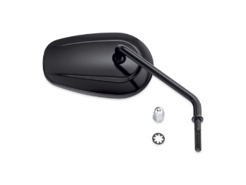 Tapered Mirror with Long Black Arm - Right Side 91909-03B