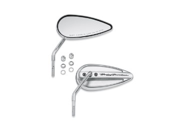 Teardrop Mirror with Script 91968-98