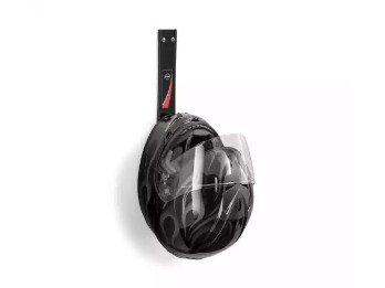 Harley-Davidson® J-Hook helmet holder, fits all helmets, black steel 93100034