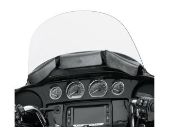 Batwing fairing bag with three compartments