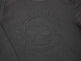 Herren Pullover "Willie G Skull Flat Back Rib" 96038-22VM