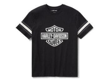 T-Shirt "H-D Essential Sleeve Stripe `03 Tee" 96155-26VM