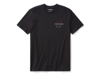 T-Shirt "Liberty Eagle Tee" 96182-26VM