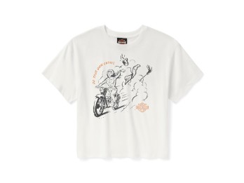 T-Shirt "H-D® Do Your Chores Boxy Crop T-Shirt " 96404-26VW