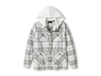 Jacket "Heritage Plaid Hooded Shacket" 96460-25VW
