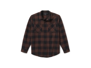 Herren "Bar & Shield Buffalo Check Flannel" 96733-25VM