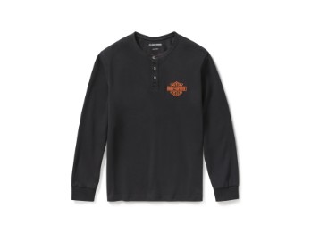 Herren "Racer Font Henley" 96798-25VM