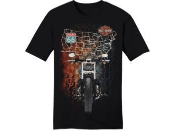 T-Shirt "H-D® Route 66 Anniversary Short Sleeve T-Shirt" 96807-26VM