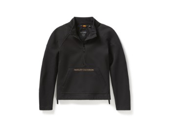 Damen "H-D® Deflector Half Zip Riding Fleece" 97194-25VW