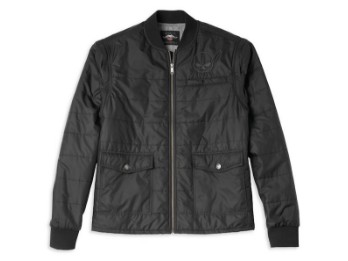 Convertible Quilted Jacket, removable Sleeves Men