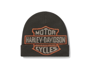 Herren "Oversized Bar & Shield Beanie" 97774-25VM