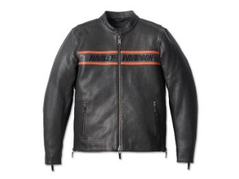 Men leather jacket "Victory Lane II" 98000-23EM