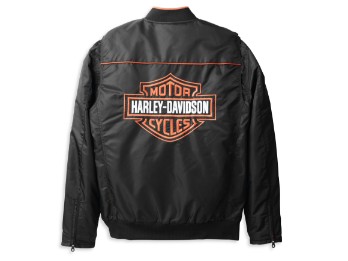 Men´s Bar & Shield Jacket orange