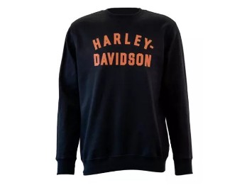 Herren Sweatshirt 99047-22VM Schwarz