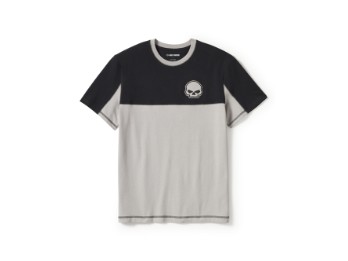 Herren "Willie G ™ Skull Colorblock Short Sleeve Tee" 99291-25VM