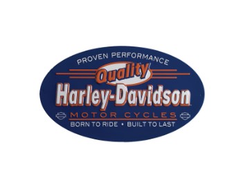Harley-Davidson tin sign "H-D QUALITY TIN SIGN" AR-2010861